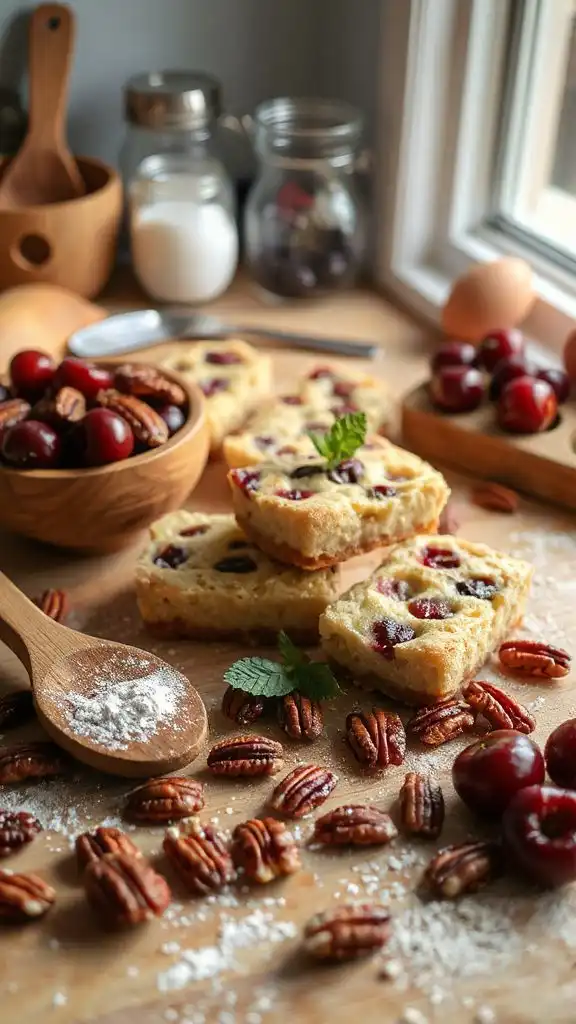 cherry pecan mini loaf