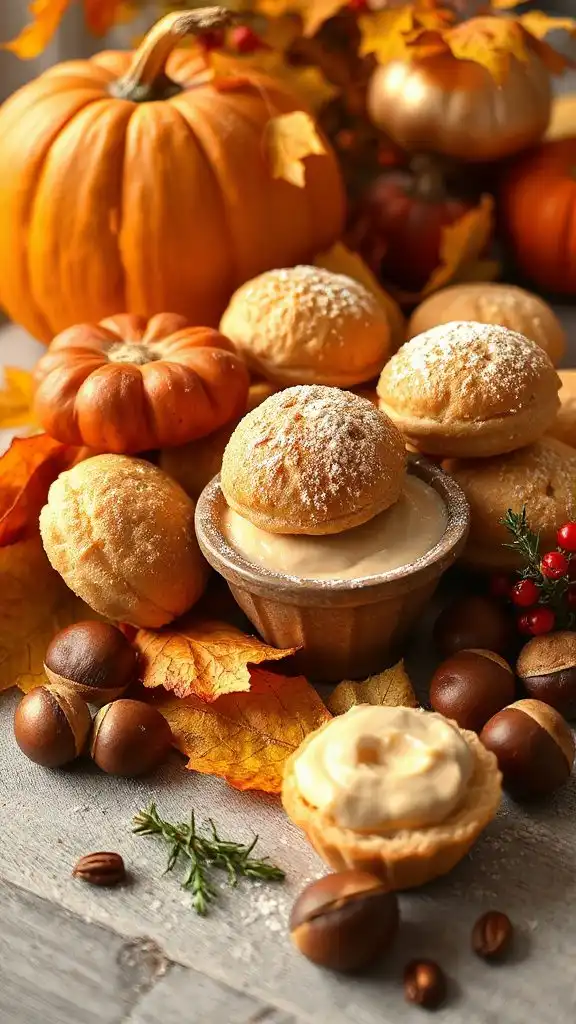 chestnut cream puff recipe