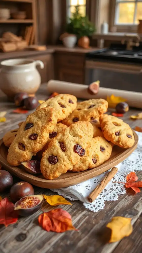 chestnut fig biscotti recipe