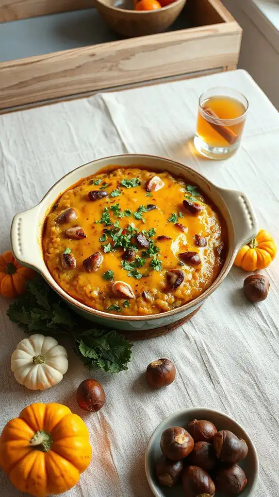 chestnut wild rice casserole chestnut wild rice casserole