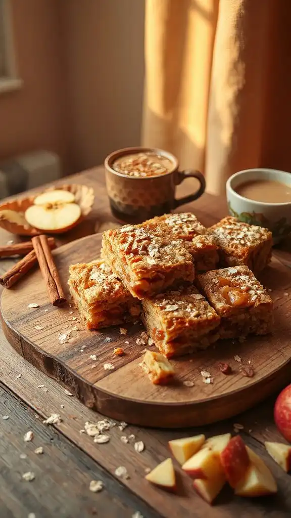 chewy apple oatmeal blondies chewy apple oatmeal blondies