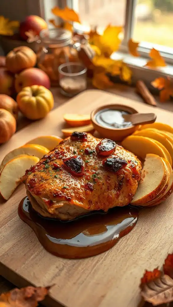 chicken and quince deliciously combined