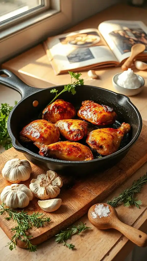 chicken breasts seasoned skillet