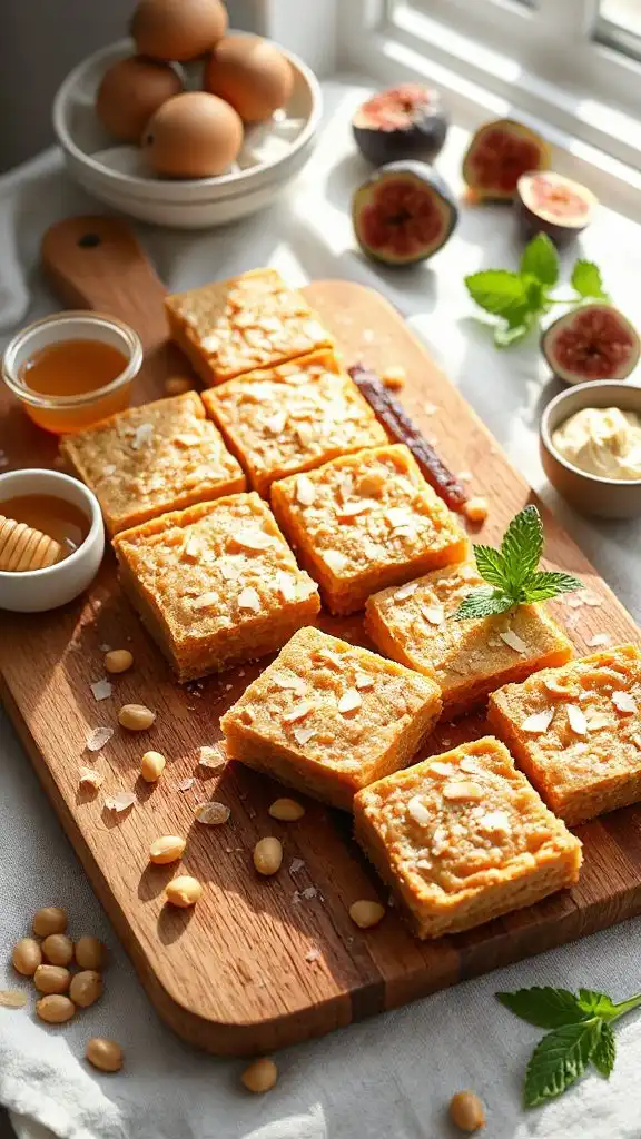 chickpea blondie bars recipe
