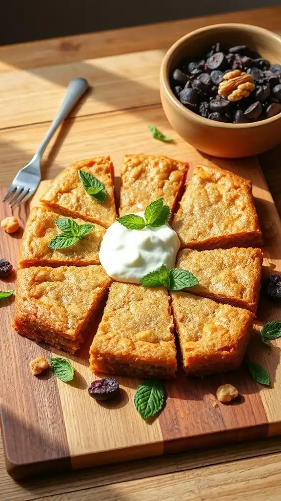 chickpea blondies nutritional information