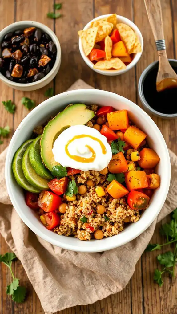 chickpea burrito bowl recipe