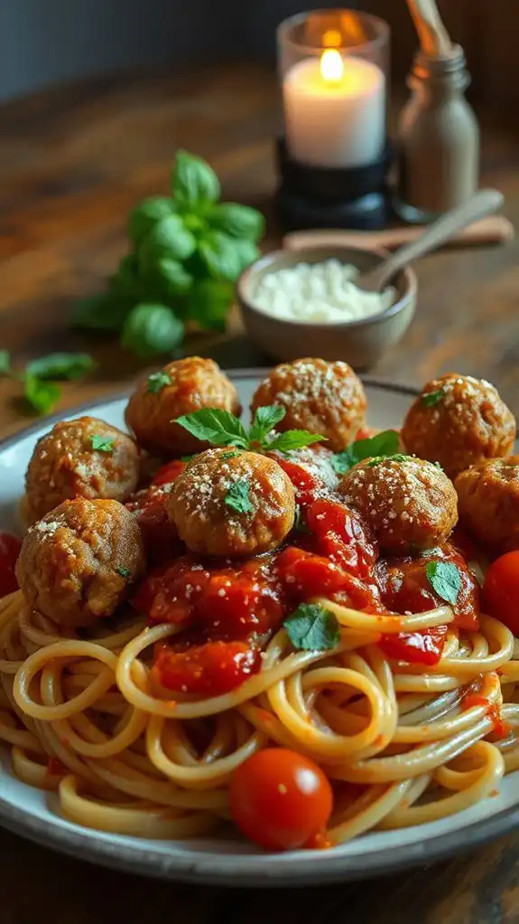 chickpea meatballs with marinara chickpea meatballs with marinara