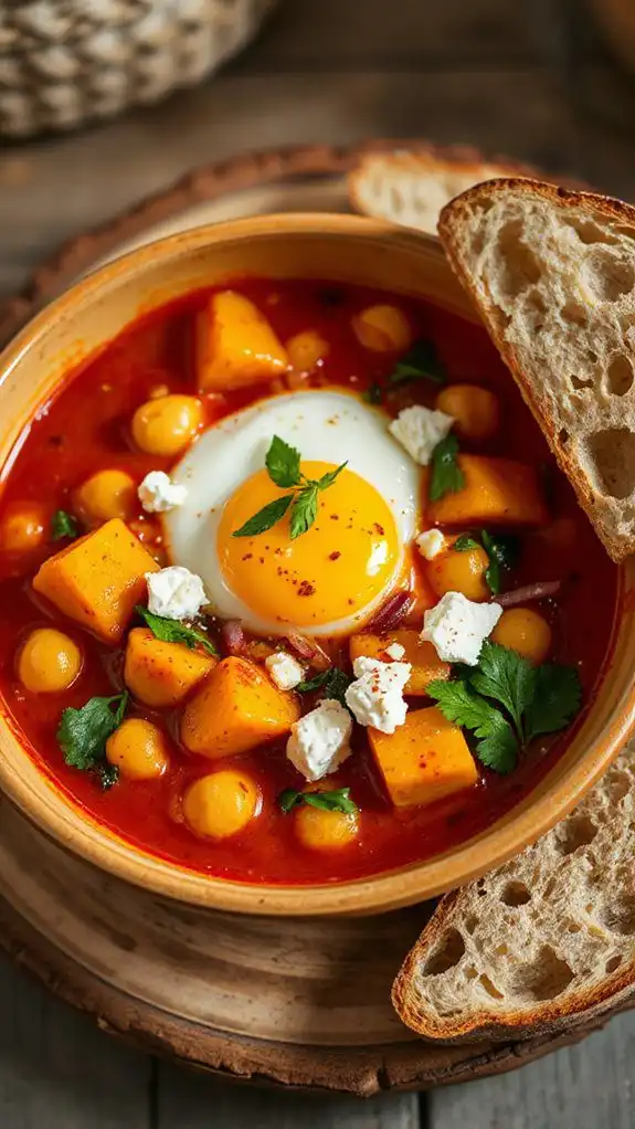chickpea pumpkin shakshuka recipe chickpea pumpkin shakshuka recipe