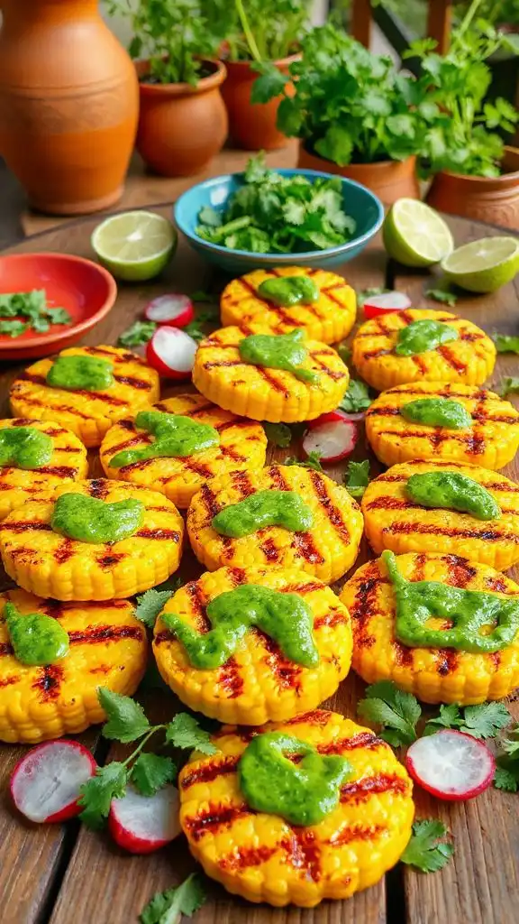 chili lime grilled corn