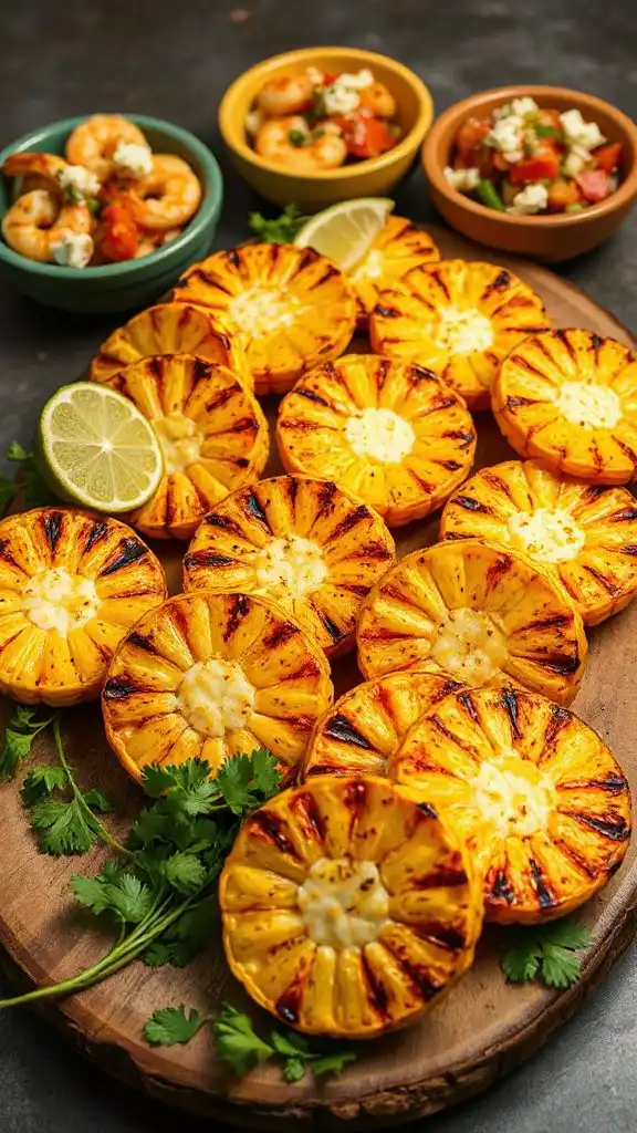 chili lime grilled corn
