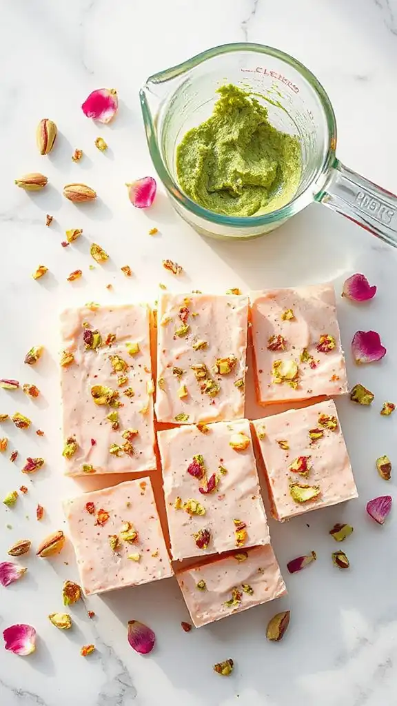 chill mixture to enhance flavors