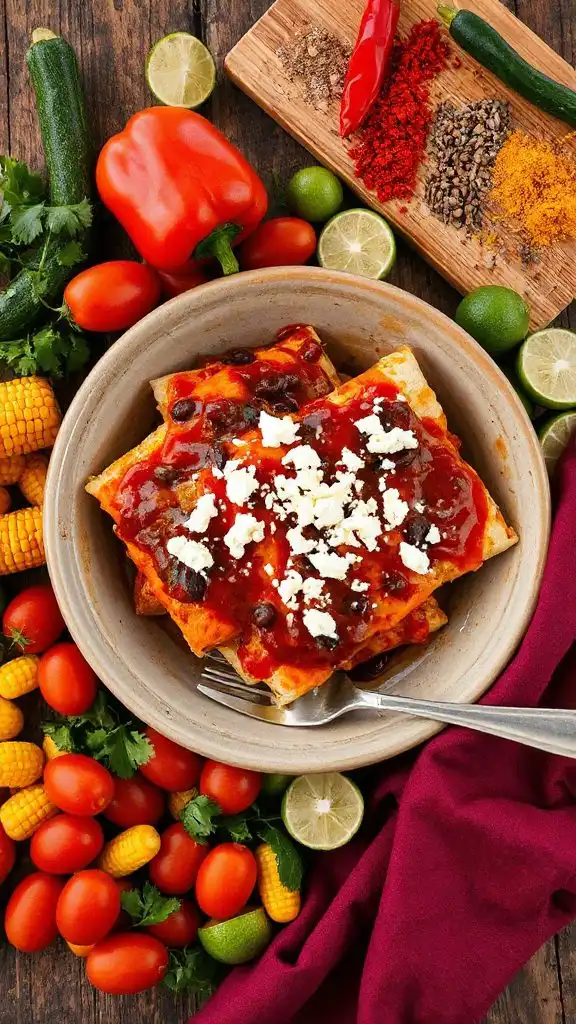 chipotle sweet potato enchiladas recipe