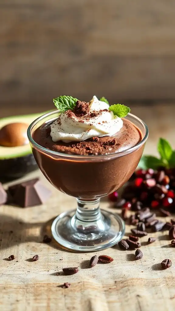 chocolate avocado mousse recipe