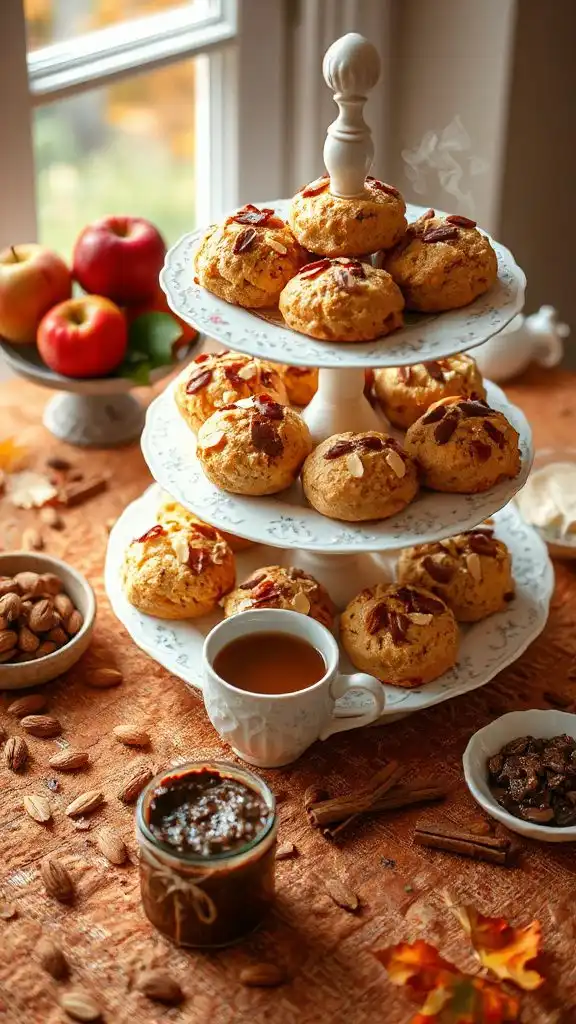 chocolate coconut almond scones