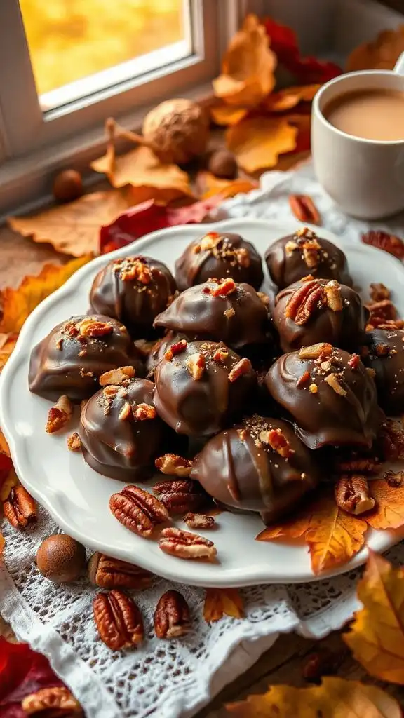 chocolate covered caramel treats