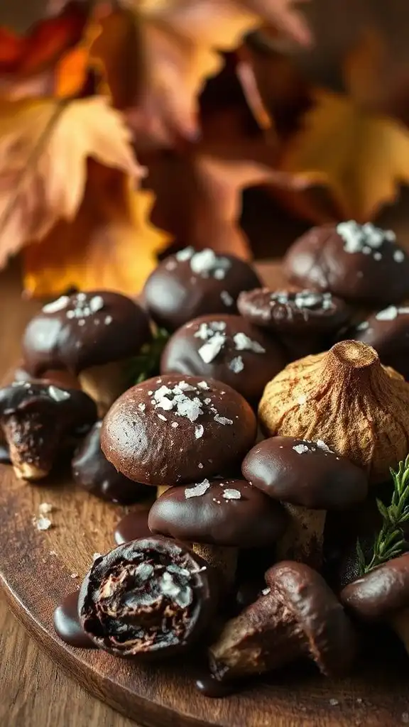 chocolate covered medicinal mushrooms