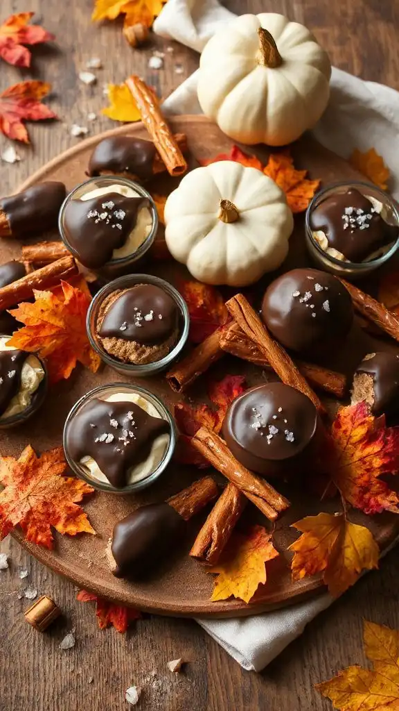 chocolate covered pretzel treats