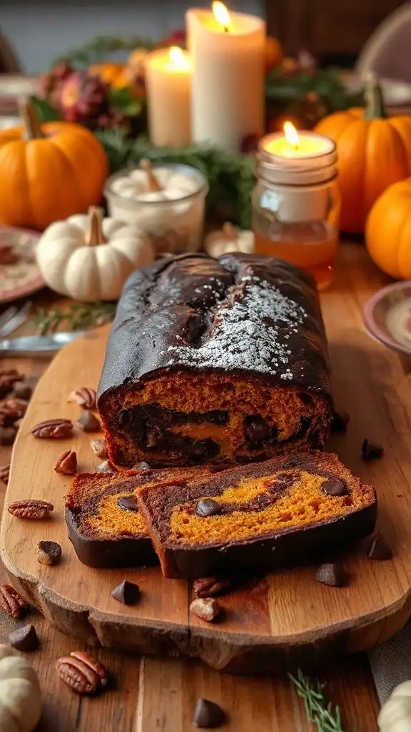 chocolate pumpkin bread recipe