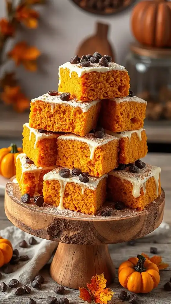 chocolate pumpkin cake delight