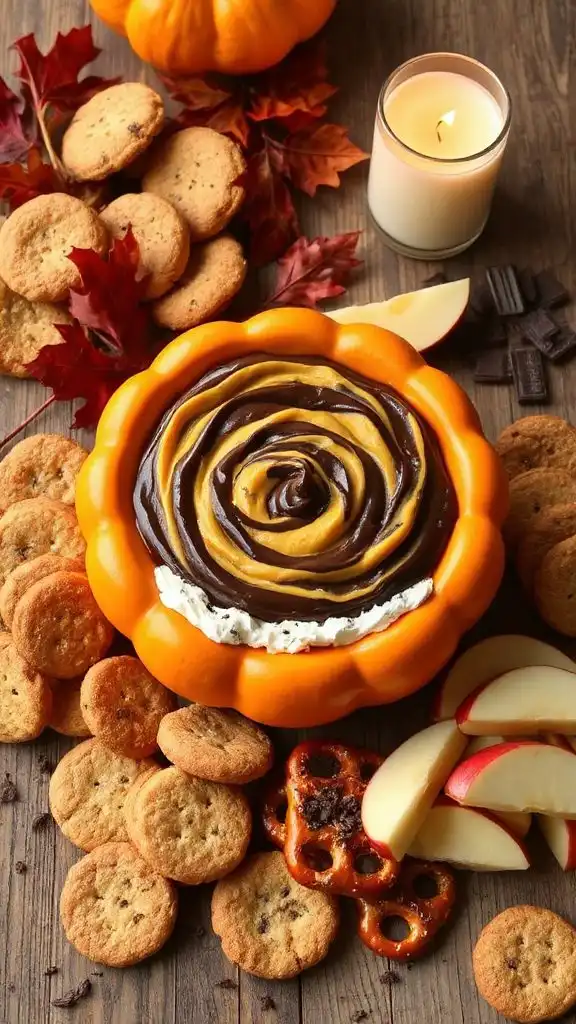 chocolate pumpkin dip recipe