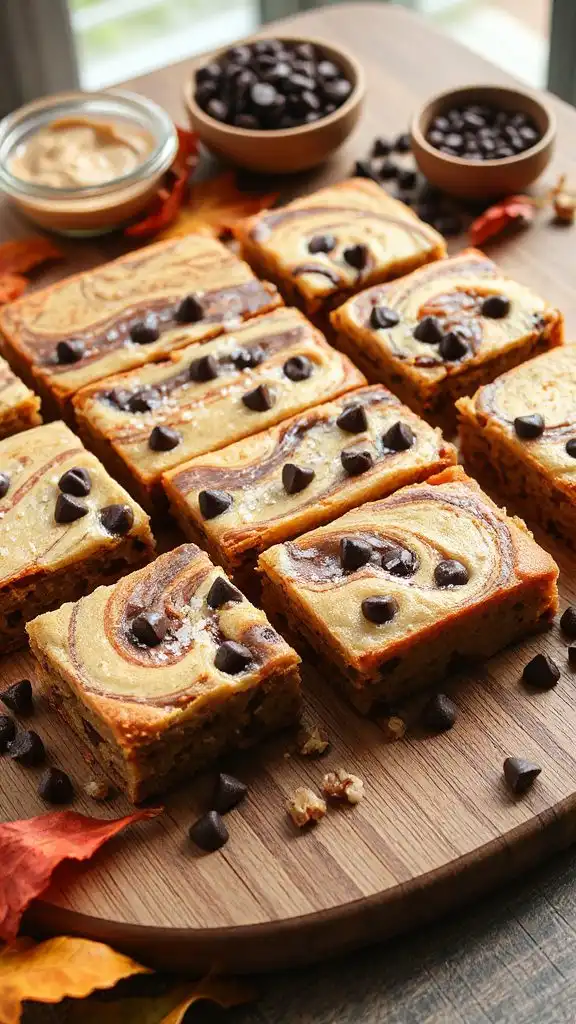 chocolate tahini blondies recipe