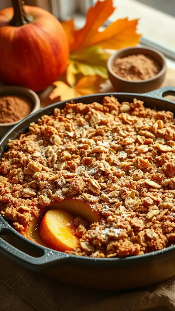 cinnamon apple crisp delight
