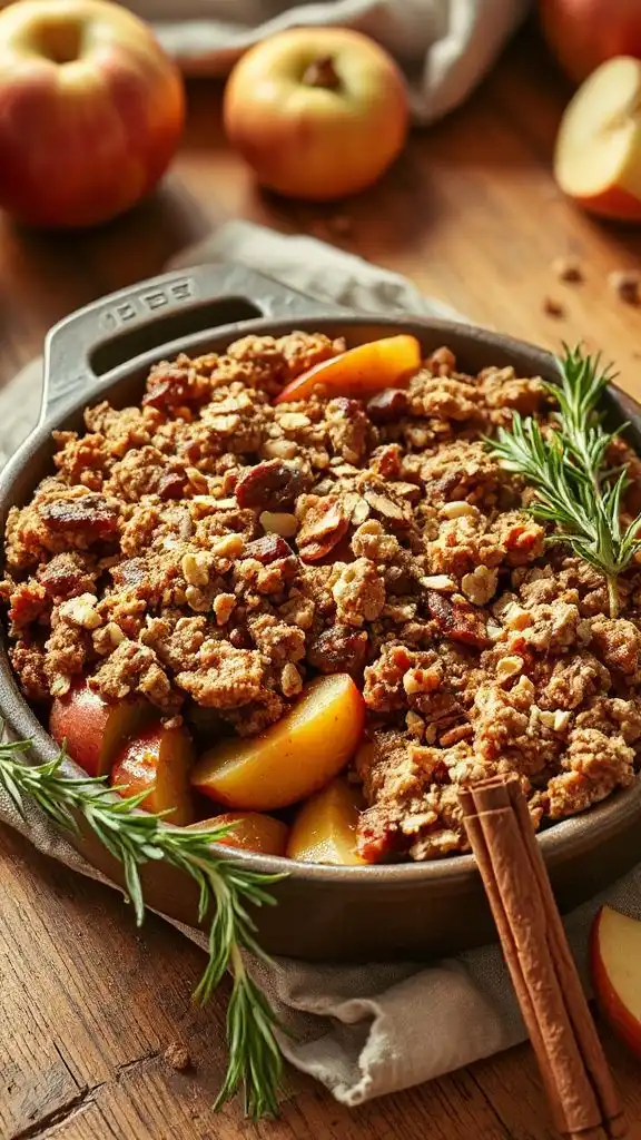 cinnamon apple crisp recipe