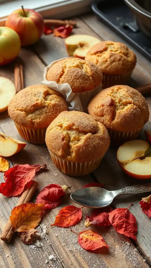 cinnamon apple muffins recipe