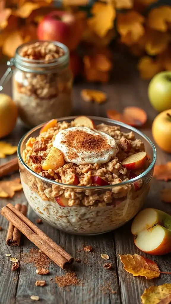 cinnamon apple oatmeal breakfast