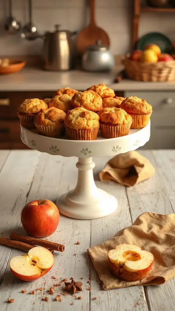 cinnamon applesauce muffins recipe