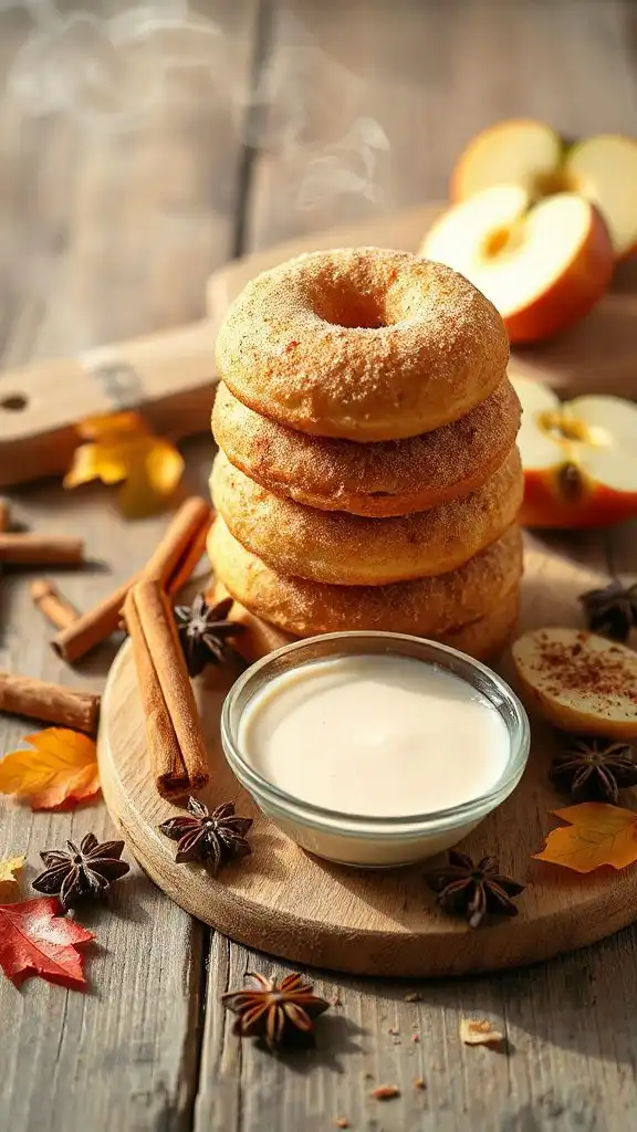 cinnamon baked donuts recipe