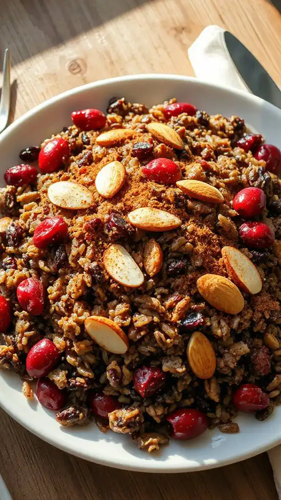cinnamon cranberry almond pilaf cinnamon cranberry almond pilaf