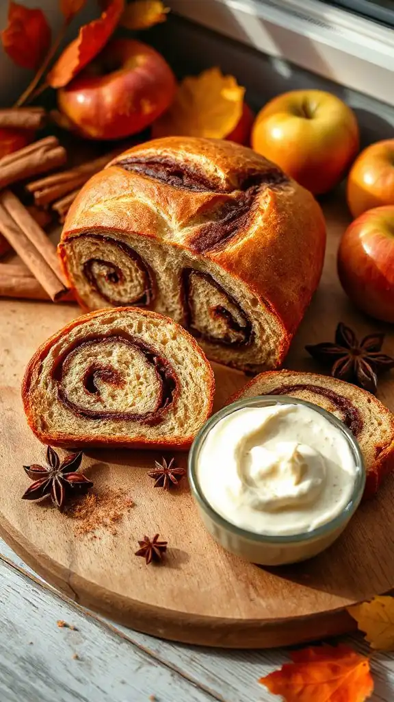cinnamon filled fluffy bread