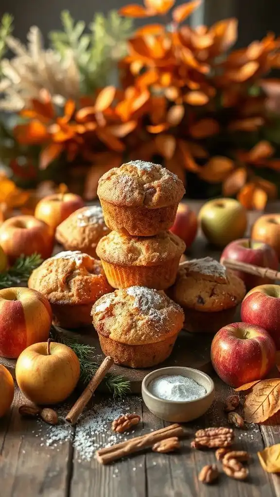 cinnamon infused apple muffins cinnamon infused apple muffins