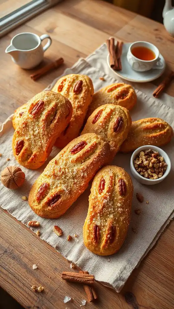 cinnamon maple biscotti variations