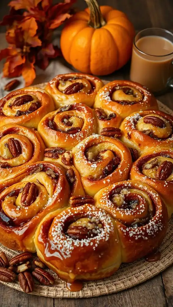 cinnamon pecan sticky buns