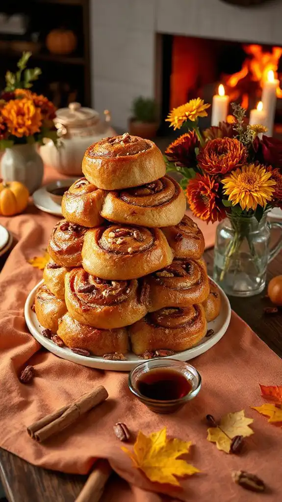 cinnamon pecan sticky buns