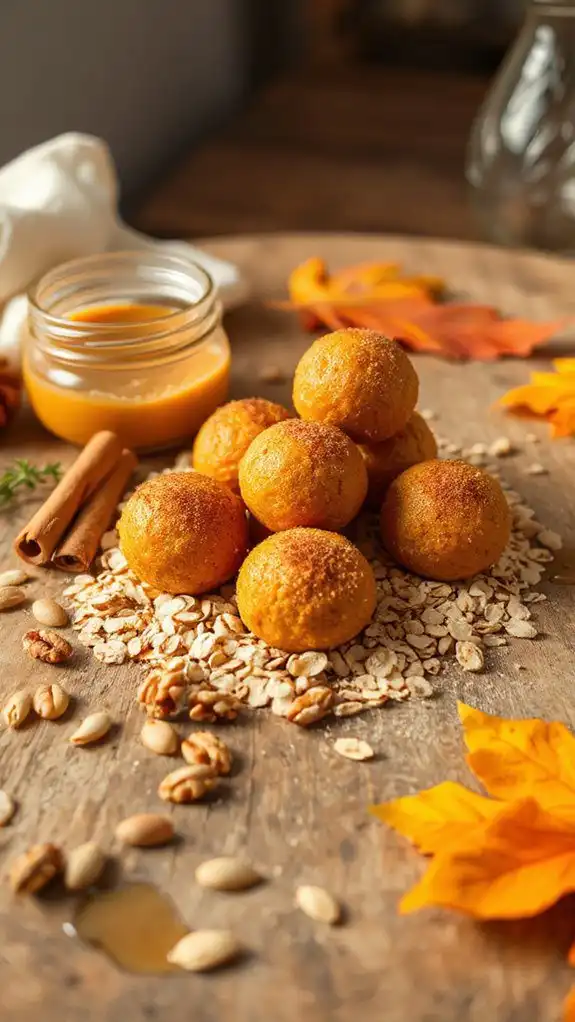 cinnamon pumpkin energy bites recipe cinnamon pumpkin energy bites recipe