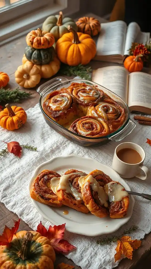 cinnamon roll breakfast casserole