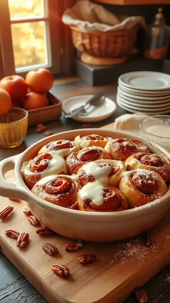 cinnamon roll casserole delight