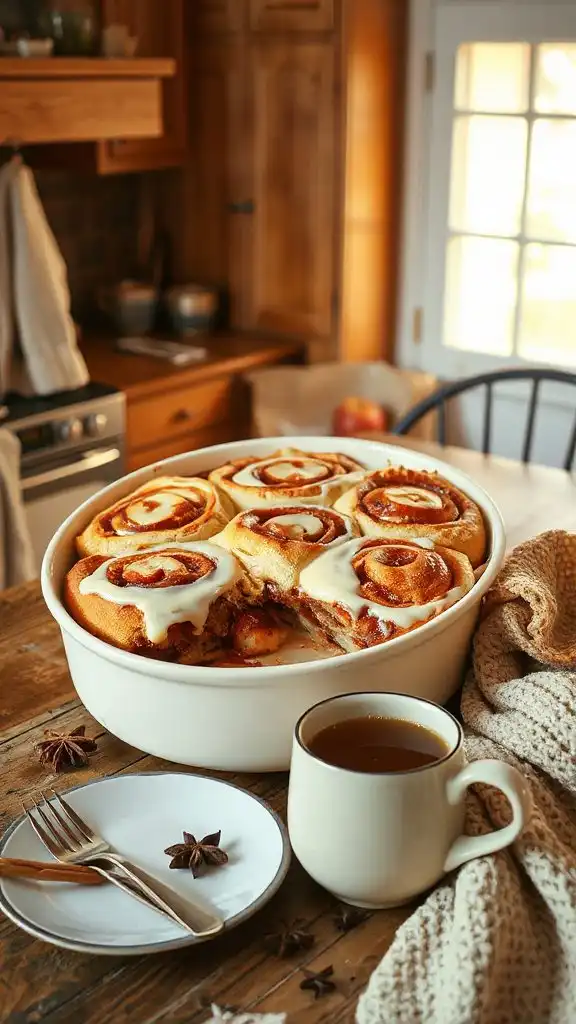 cinnamon roll casserole delight