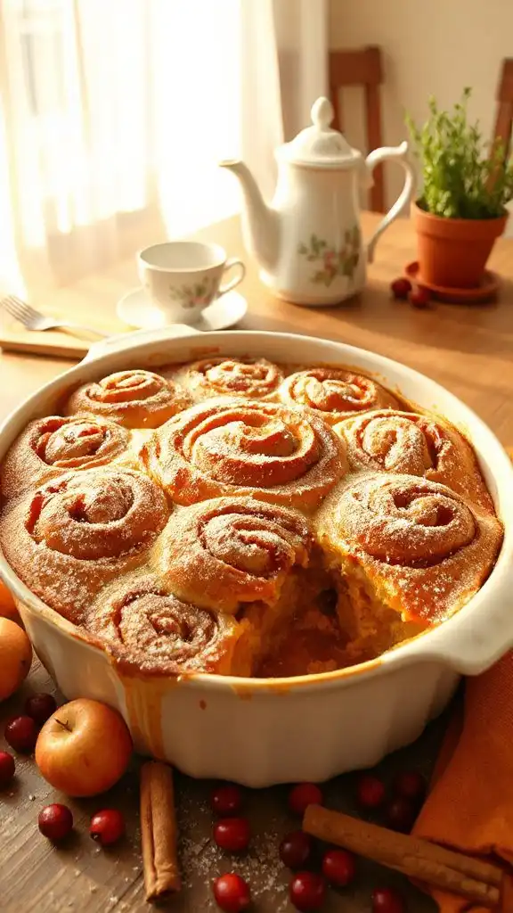 cinnamon roll casserole recipe