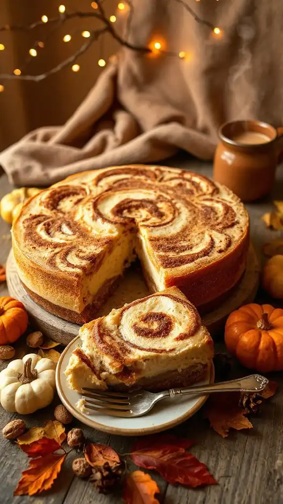 cinnamon roll cheesecake delight