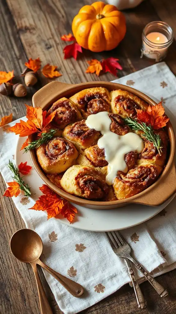 cinnamon roll dessert delight