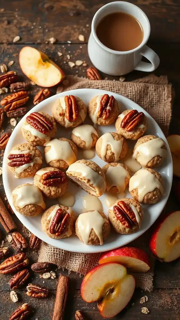 cinnamon roll energy bites cinnamon roll energy bites