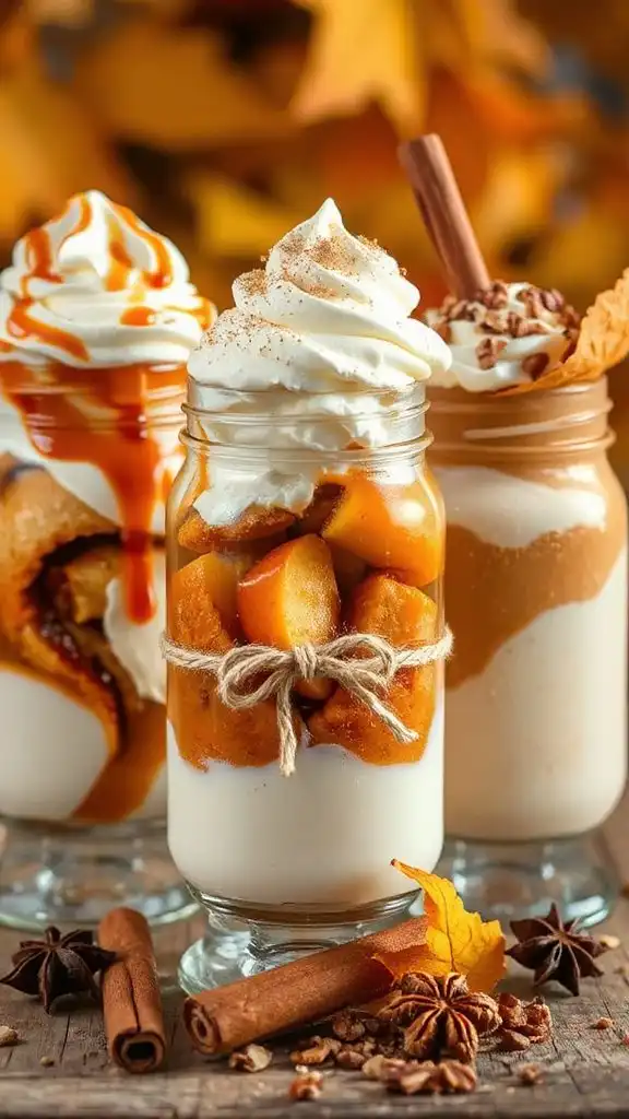 cinnamon roll ice cream delight