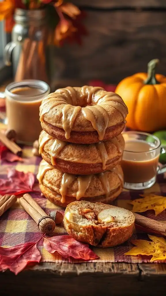 cinnamon spiced apple cider donuts cinnamon spiced apple cider donuts