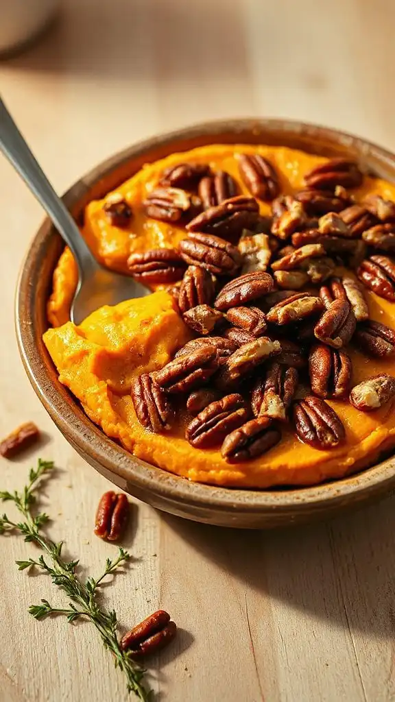 cinnamon spiced sweet potato casserole