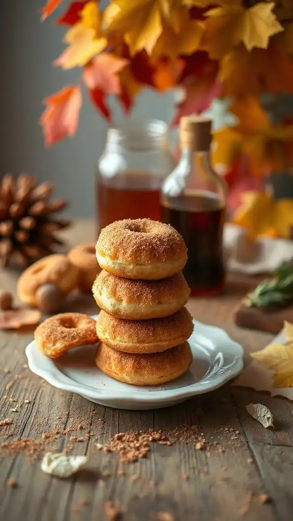cinnamon sugar mini donuts