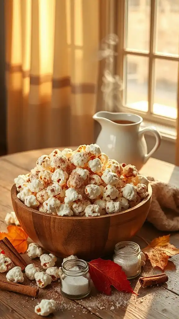 cinnamon sugar popcorn recipe